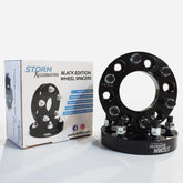 Nissan Navara 6x114.3 30mm Wheel Spacers With Hub Centric - Black (Off Road Use)
